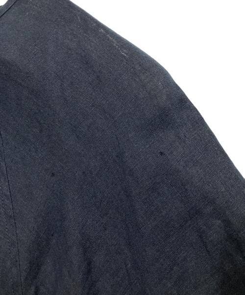 fog linen work（フォグリネンワーク）fog linen work (フォグリネンワーク) ワイドスリーブワンピース ネイビー サイズ:表記無しの古着・服飾アイテム