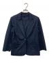 Aquascutum（アクアスキュータム）の古着「ウォッシャブルラミーカノコ ジャケット」｜ネイビー
