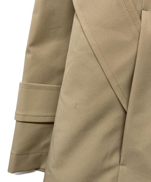 TRANS WORK（トランスワーク）TRANS WORK (トランスワーク) 【美シリーズ】【はっ水】【ウォッシャブル】グレイスツイル中わたコート ベージュ サイズ:38の古着・服飾アイテム