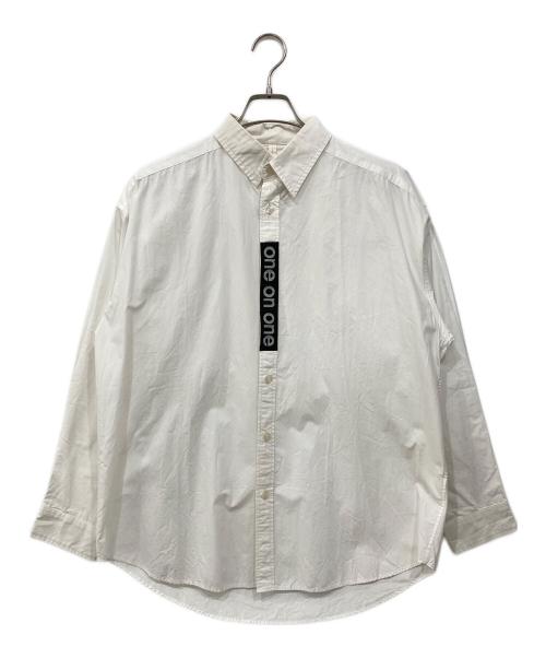 WTAPS（ダブルタップス）WTAPS (ダブルタップス) one on one シャツ ホワイト サイズ:Mの古着・服飾アイテム