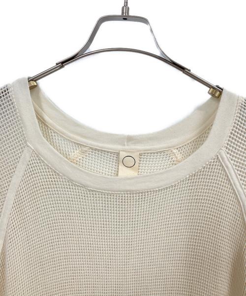 O project（オープロジェクト）O project (オープロジェクト) メッシュワンピース ベージュ サイズ:Mの古着・服飾アイテム