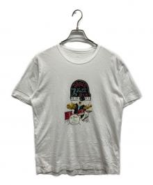 PAPAS（パパス）の古着「PAPAS ベアジャズTシャツ」｜ホワイト
