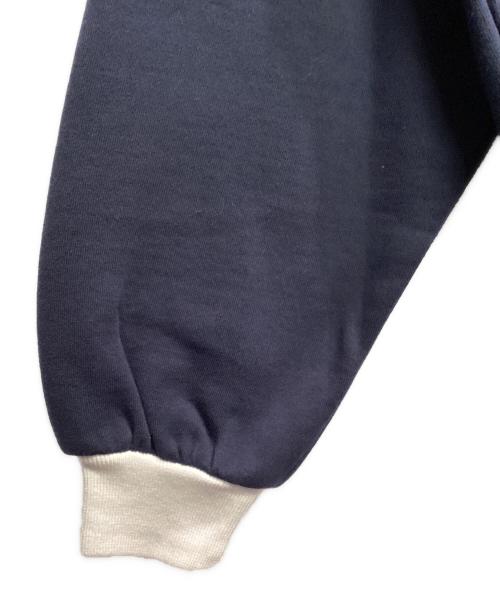 creative drug store（クリエイティブドラッグストア）creative drug store (クリエイティブドラッグストア) Collar Sweatshirt ネイビー サイズ:Lの古着・服飾アイテム