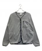 GRAMICCIグラミチ）の古着「FLEECE CARDIGAN ZIP-UP」｜グレー