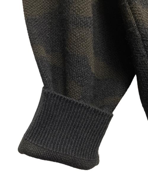 BAL（バル）BAL (バル) JACQUARD WOOL CARDIGAN ブラック サイズ:Mの古着・服飾アイテム