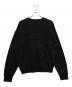 BAL (バル) JACQUARD WOOL CARDIGAN ブラック サイズ:M：6000円