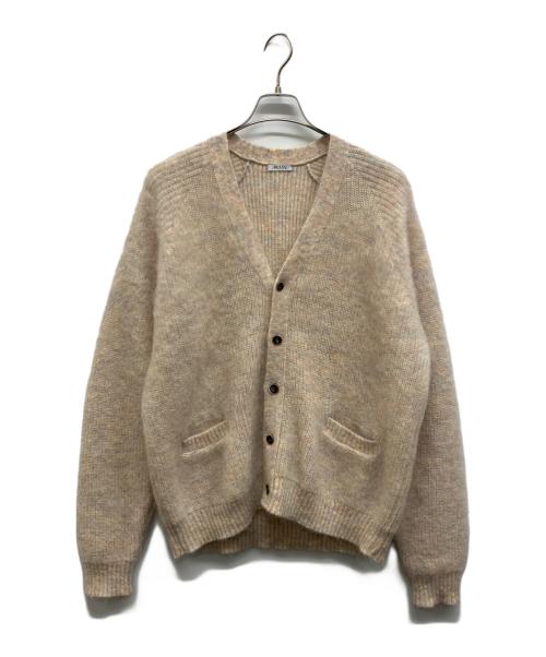 AROUSAL（アローサル）AROUSAL (アローサル) Melange Cardigan　カーディガン ベージュ サイズ:Mの古着・服飾アイテム