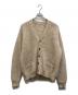 AROUSAL（アローサル）の古着「Melange Cardigan　カーディガン」｜ベージュ