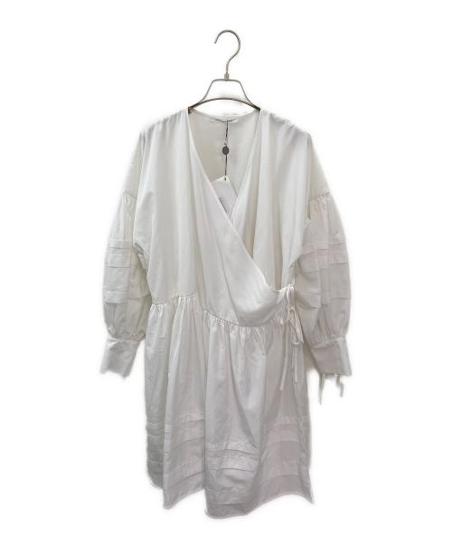 CECILIE BAHNSEN（セシリーバンセン）CECILIE BAHNSEN (セシリーバンセン) AMALIE DRESS ホワイト サイズ:M/Lの古着・服飾アイテム