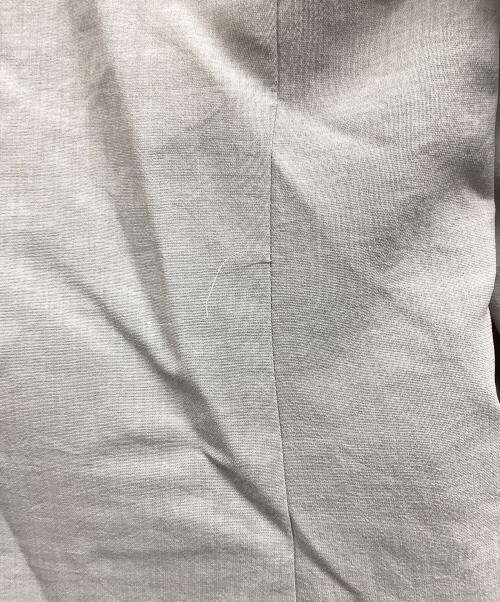 NOLLEY'S sophi（ノーリーズソフィー）NOLLEY'S sophi (ノーリーズソフィー) ウォッシャブルライトドライシャンブレージャケット グレー サイズ:34 未使用品の古着・服飾アイテム