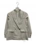 NOLLEY'S sophi（ノーリーズソフィー）の古着「ウォッシャブルライトドライシャンブレージャケット」｜グレー