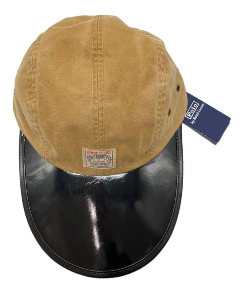 POLO RALPH LAUREN（ポロ・ラルフローレン）POLO RALPH LAUREN (ポロ・ラルフローレン) ポロカントリーロングビルキャップ イエローの古着・服飾アイテム
