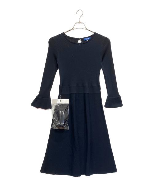 BLUE LABEL CRESTBRIDGE（ブルーレーベルクレストブリッジ）BLUE LABEL CRESTBRIDGE (ブルーレーベルクレストブリッジ) ニットワンピース ネイビー サイズ:38の古着・服飾アイテム