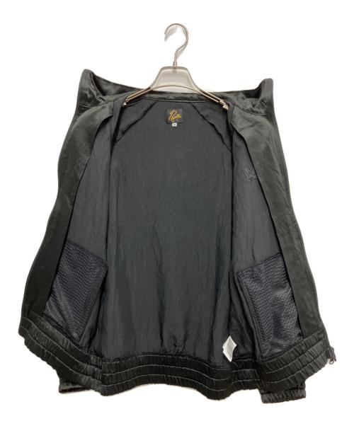 Needles（ニードルズ）Needles (ニードルズ) Track Jacket Acetate Sateen ブラック サイズ:Mの古着・服飾アイテム