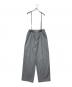 GALERIE VIE（ギャルリーヴィー）の古着「24SS ウォッシャブルギャバイージーパンツ」｜グレー