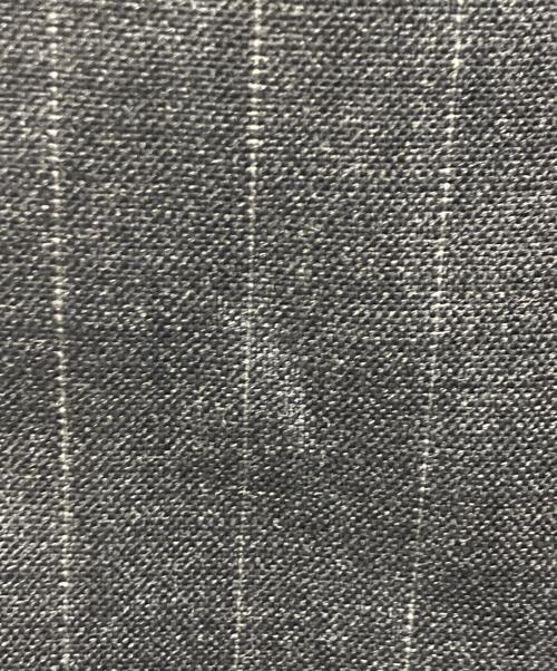 INSCRIRE（アンスクリア）INSCRIRE (アンスクリア) Wool Front Dress ウール フロント ドレス チャコールグレー サイズ:36の古着・服飾アイテム