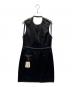INSCRIRE (アンスクリア) Wool Front Dress ウール フロント ドレス チャコールグレー サイズ:36：8000円