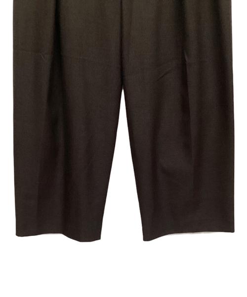 provoke（プロヴォーク）provoke (プロヴォーク) DEFORMATION PANTS ブラウン サイズ:36の古着・服飾アイテム