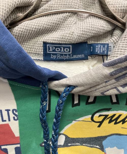 POLO RALPH LAUREN（ポロ・ラルフローレン）POLO RALPH LAUREN (ポロ・ラルフローレン) パッチワークパーカー マルチカラー サイズ:S 未使用品の古着・服飾アイテム