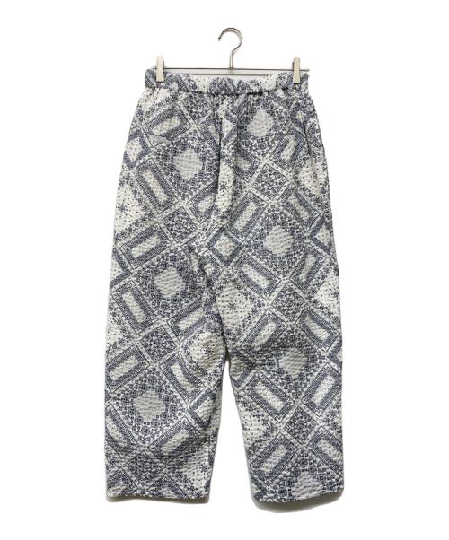 journal standard luxe（ジャーナルスタンダード ラックス）JOURNAL STANDARD LUXE (ジャーナルスタンダード ラックス) ウェーブ パンツ ホワイト サイズ:-の古着・服飾アイテム