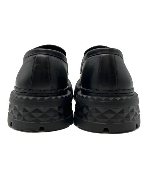 JIMMY CHOO（ジミーチュウ）JIMMY CHOO (ジミーチュウ) MARLOW DIAMOND ブラック サイズ:42の古着・服飾アイテム