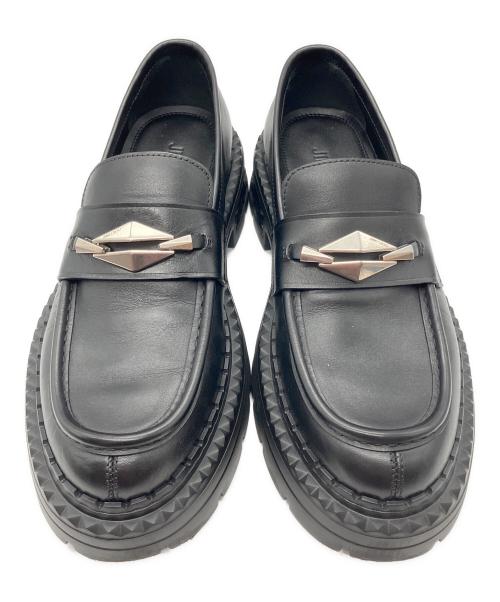 JIMMY CHOO（ジミーチュウ）JIMMY CHOO (ジミーチュウ) MARLOW DIAMOND ブラック サイズ:42の古着・服飾アイテム