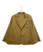 DRESSTERIORドレステリア）の古着「ウォッシャブルストレッチジャケット」｜ブラウン