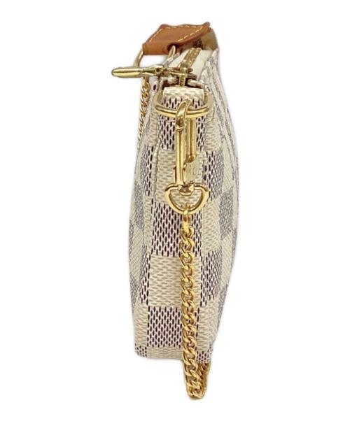 LOUIS VUITTON（ルイ ヴィトン）LOUIS VUITTON (ルイ ヴィトン) ミニポシェット アクセソワール　ポーチ ホワイトの古着・服飾アイテム