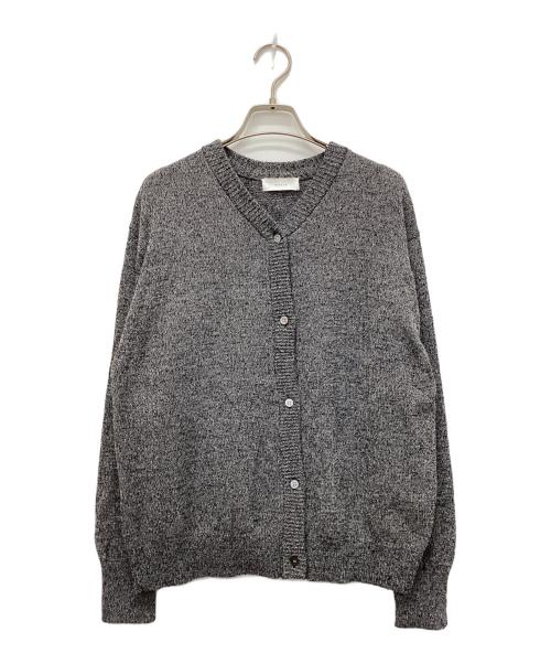 かぐれ（カグレ）かぐれ (カグレ) ドライコットンVネックカーディガン グレー サイズ:Freeの古着・服飾アイテム