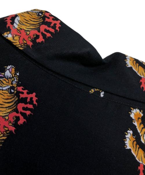 WACKO MARIA（ワコマリア）WACKO MARIA (ワコマリア) TIM LEHI S/S HAWAIIAN SHIRT TYPE 4 ブラック サイズ:Sの古着・服飾アイテム