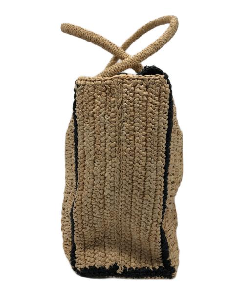 MAISON N.H PARIS（メゾン・エヌ・アッシュ・パリ）MAISON N.H PARIS (メゾン・エヌ・アッシュ・パリ) カゴバッグ ナチュラルの古着・服飾アイテム