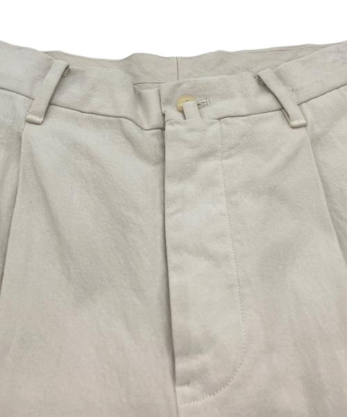 MAATEE&SONS（マーティーアンドサンズ）MAATEE&SONS (マーティーアンドサンズ) 俺のCHINO-PAN -強撚GABA GARMENT DYED- ベージュ サイズ:SIZE 1の古着・服飾アイテム