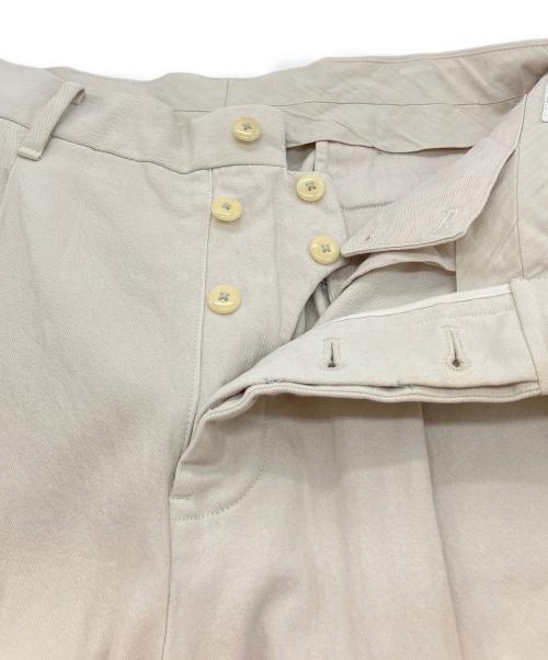 MAATEE&SONS（マーティーアンドサンズ）MAATEE&SONS (マーティーアンドサンズ) 俺のCHINO-PAN -強撚GABA GARMENT DYED- ベージュ サイズ:SIZE 1の古着・服飾アイテム