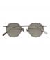 金子眼鏡 (カネコガンキョウ) UNITED ARROWS (ユナイテッドアローズ) サングラス シルバー：9000円