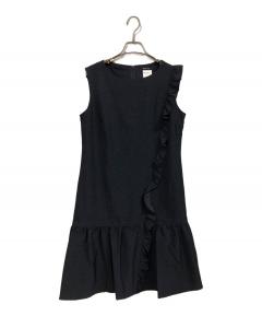 新品 ESCADA SPORT ノースリーブワンピース ドレス 36 ブラック 中古・古着通販】ESCADA (エスカーダ) ノースリーブワンピース
