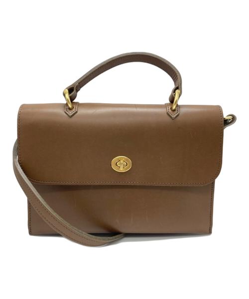 Mimi Berry（ミミベリー）Mimi Berry (ミミベリー) 2WAYハンドバッグ ブラウンの古着・服飾アイテム