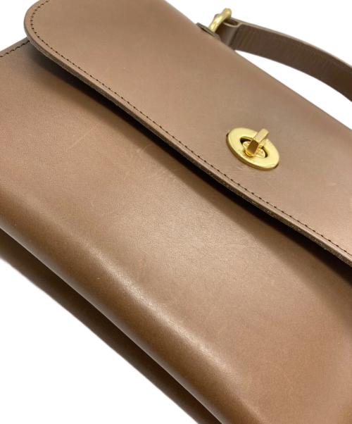 Mimi Berry（ミミベリー）Mimi Berry (ミミベリー) 2WAYハンドバッグ ブラウンの古着・服飾アイテム