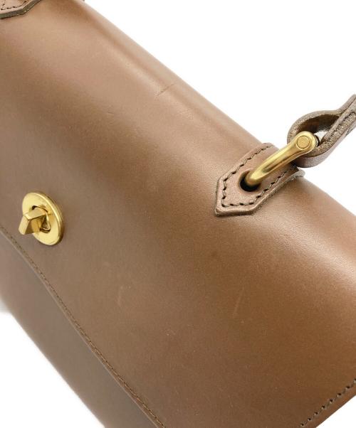 Mimi Berry（ミミベリー）Mimi Berry (ミミベリー) 2WAYハンドバッグ ブラウンの古着・服飾アイテム