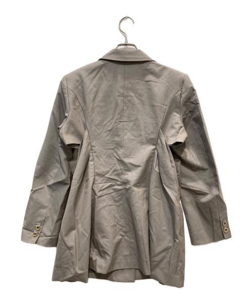 MURRAL（ミューラル）MURRAL (ミューラル) Peephole jacket グレー サイズ:2の古着・服飾アイテム