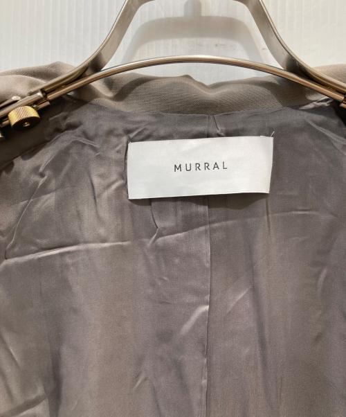 MURRAL（ミューラル）MURRAL (ミューラル) Peephole jacket グレー サイズ:2の古着・服飾アイテム