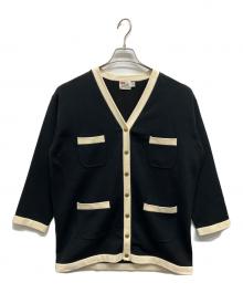 Traditional Weatherwear（トラディショナルウェザーウェア）の古着「アークリー ニット V ロング」｜ブラック