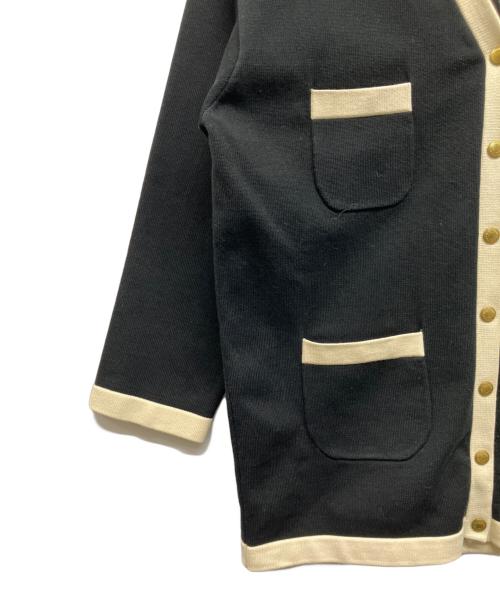 Traditional Weatherwear（トラディショナルウェザーウェア）Traditional Weatherwear (トラディショナルウェザーウェア) アークリー ニット V ロング ブラック サイズ:Sの古着・服飾アイテム