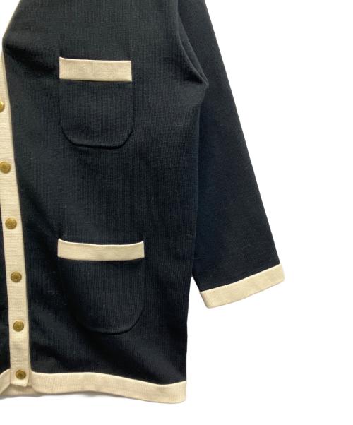 Traditional Weatherwear（トラディショナルウェザーウェア）Traditional Weatherwear (トラディショナルウェザーウェア) アークリー ニット V ロング ブラック サイズ:Sの古着・服飾アイテム