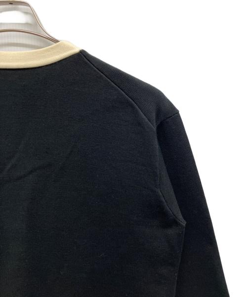 Traditional Weatherwear（トラディショナルウェザーウェア）Traditional Weatherwear (トラディショナルウェザーウェア) アークリー ニット V ロング ブラック サイズ:Sの古着・服飾アイテム