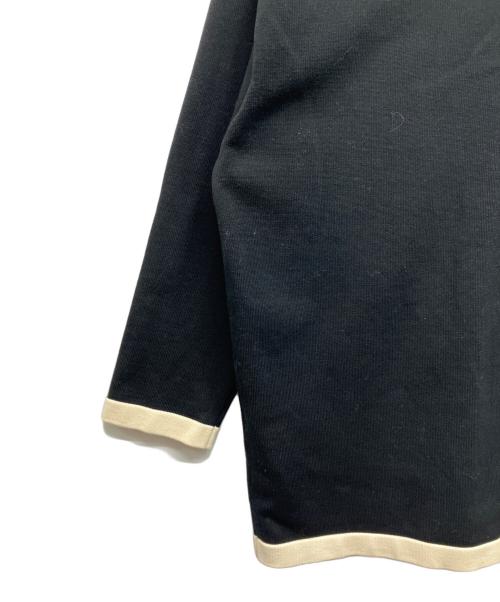 Traditional Weatherwear（トラディショナルウェザーウェア）Traditional Weatherwear (トラディショナルウェザーウェア) アークリー ニット V ロング ブラック サイズ:Sの古着・服飾アイテム