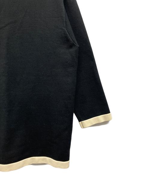 Traditional Weatherwear（トラディショナルウェザーウェア）Traditional Weatherwear (トラディショナルウェザーウェア) アークリー ニット V ロング ブラック サイズ:Sの古着・服飾アイテム