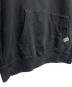 中古・古着 YOHJI YAMAMOTO (ヨウジヤマモト) New Era (ニューエラ) VERTICAL LOGO SWEAT HOODIE ブラック サイズ:3：12000円