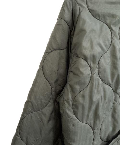 HYKE（ハイク）HYKE (ハイク) 別注キルティングライナージャケット カーキ サイズ:Sの古着・服飾アイテム