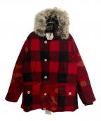 A BATHING APE×WOOLRICHアベイシングエイプ×ウールリッチ）の古着「Arctic Parka ( アークティック パーカ )」｜レッド