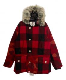 A BATHING APE×WOOLRICH（アベイシングエイプ×ウールリッチ）の古着「Arctic Parka ( アークティック パーカ )」｜レッド